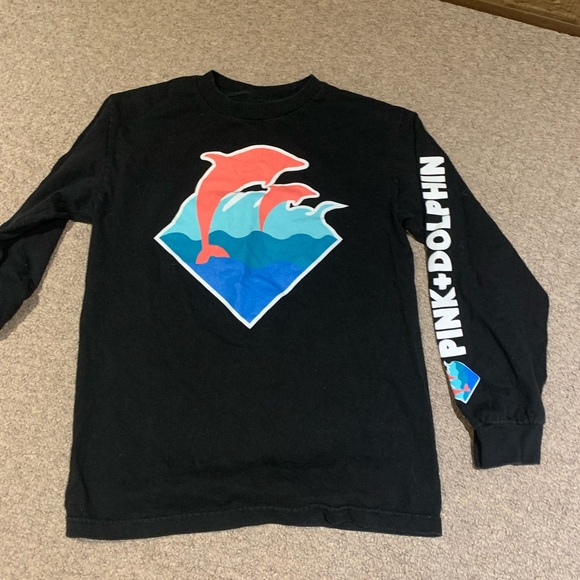 pink dolphin long sleeve - Picture 1 of 1